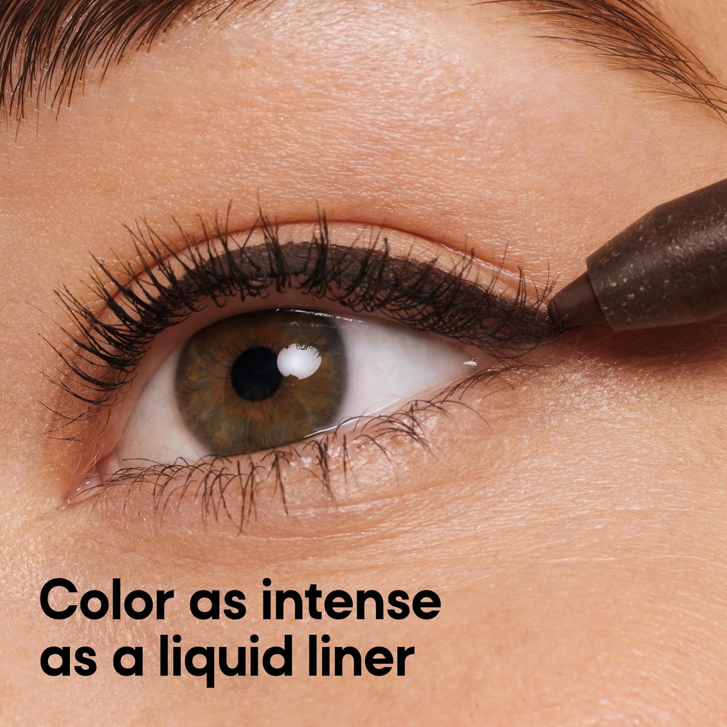 Almay All-Day Intense Gel Eyeliner Bold Longwear Eye Makeup, Hypoallergenic, 110 Rich Black, 0.045 Oz