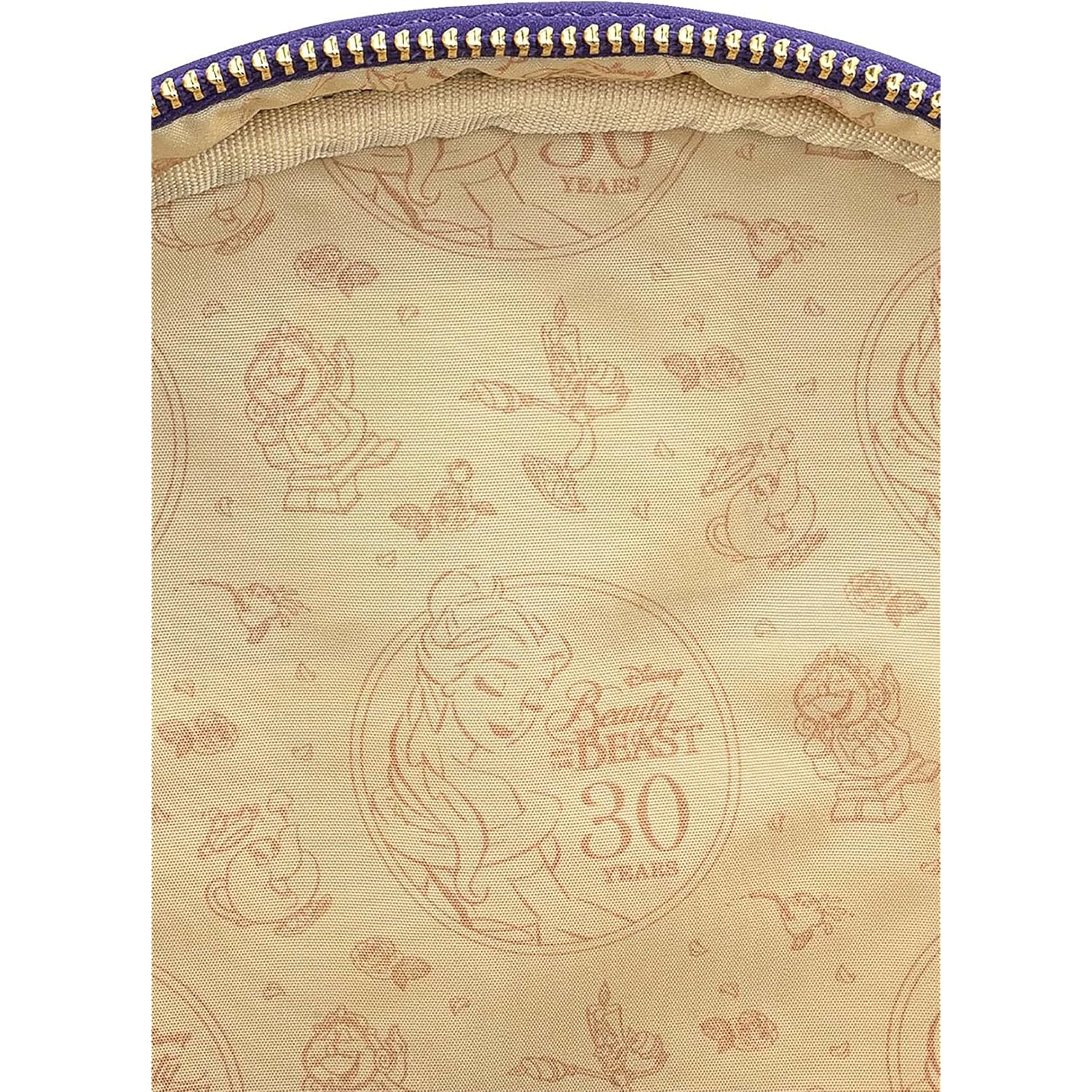 Loungefly Disney Beauty And The Beast Ballroom Scene Womens Double Strap Shoulder Bag Purse, One Size, Multi