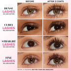 Too Faced Better Than Sex Volumizing And Lengthening Mascara | Vegan Formula, Dramatic Volume And Length | Cruelty-Free Eye Makeup + Hourglass Brush For False Lash Effect