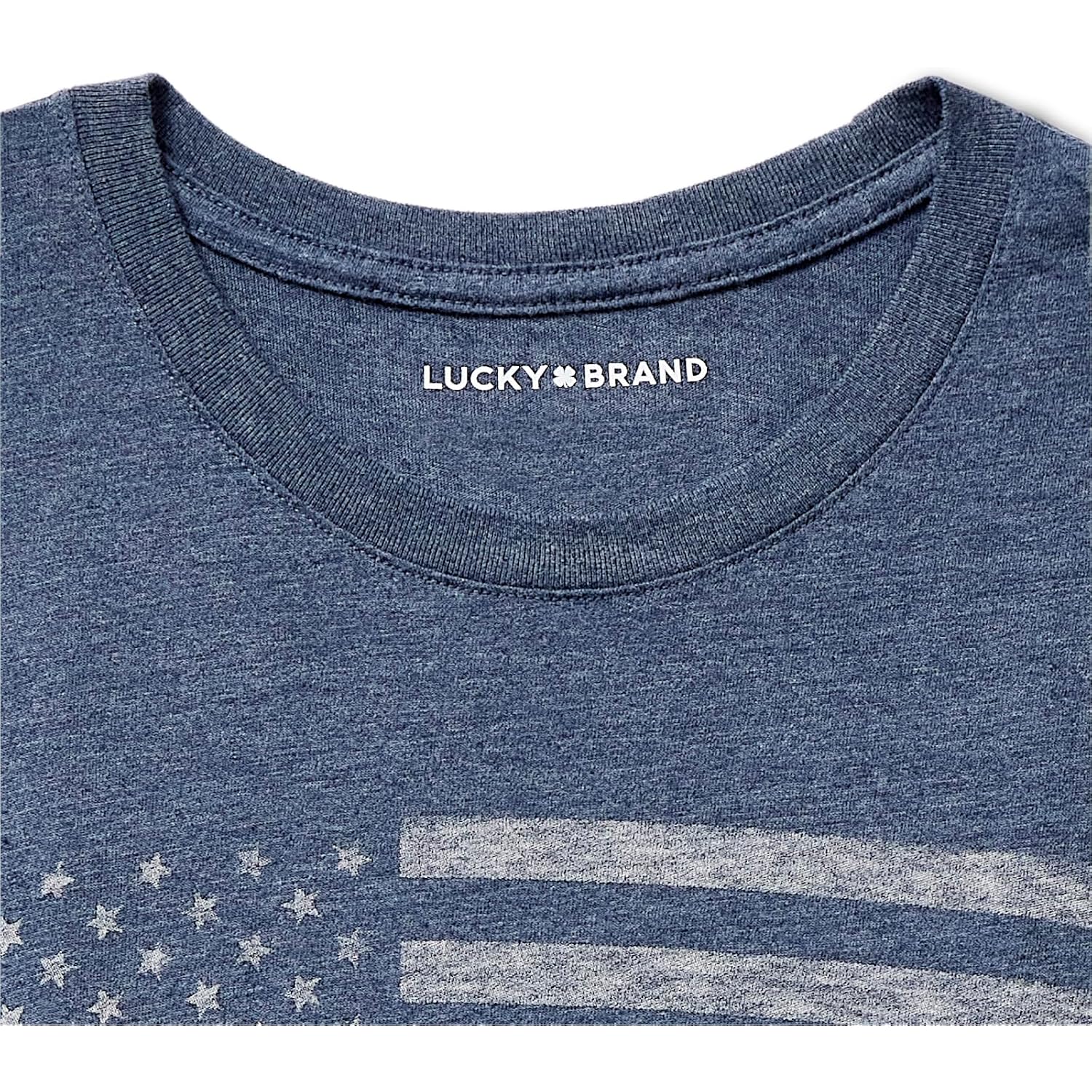 Lucky Brand USA Flag Graphic Tee