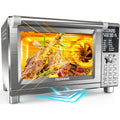Nuwave Bravo Xl Pro Air Fryer Toaster Oven With Grill Combo, 2026 New Ultra-Fast Convection System, 35% Crispier, 2X More Even, 142 Presets, 50-500F, Smarter Probe, Pfas Free, 30Qt, Stainless Steel