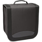 Amazon Basics Polyester CD/DVD Portable Storage Binder with Handle, 400-Capacity, Black