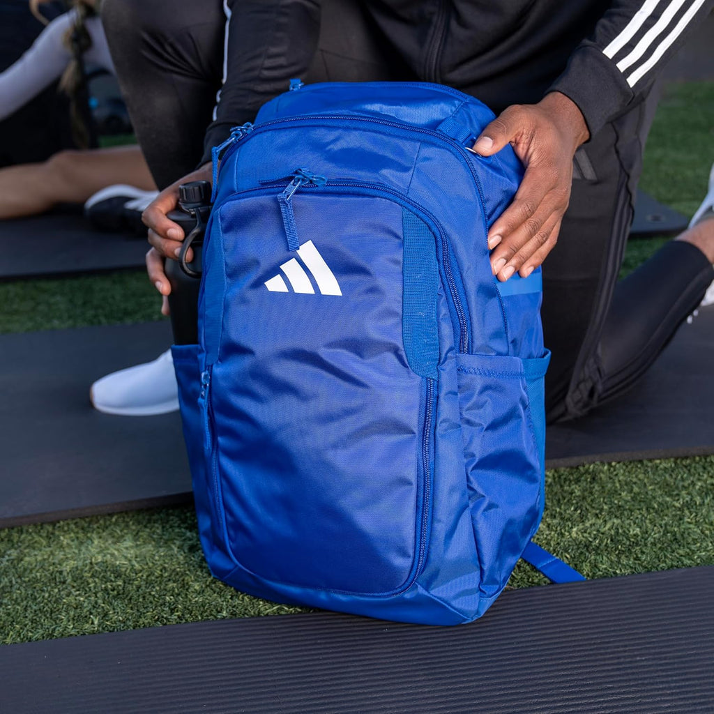 Adidas Stadium 4 Soccer Backpack – Team Sports Bag With Ball Pocket, 36L