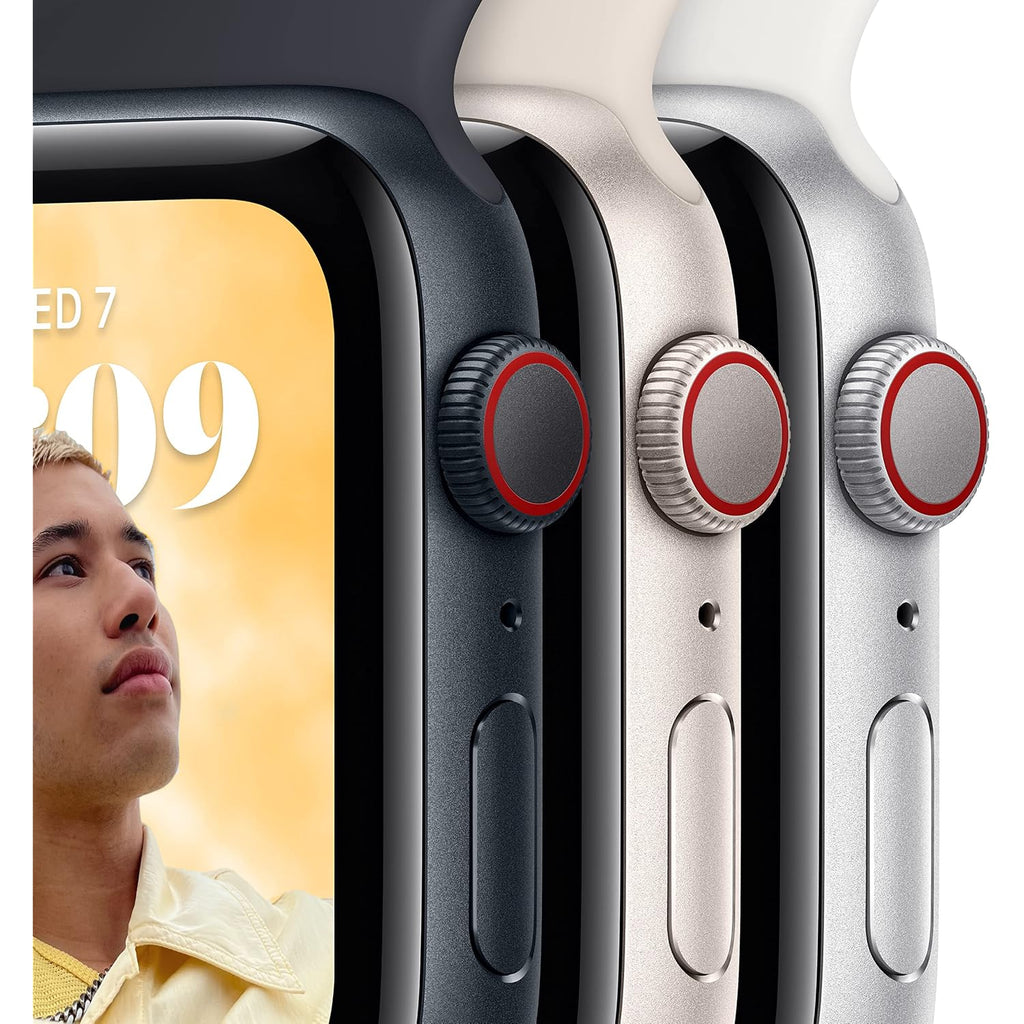 Apple Watch Se 2Nd Gen (Gps, 40Mm) - Starlight Case With Starlight Sport Band S/M (Renewed)