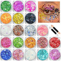 Body Glitter Face Glitter Makeup Festival Glitter, 20 Colors Face and Body Glitter Gel, Hair Glitter Gel, Body Makeup