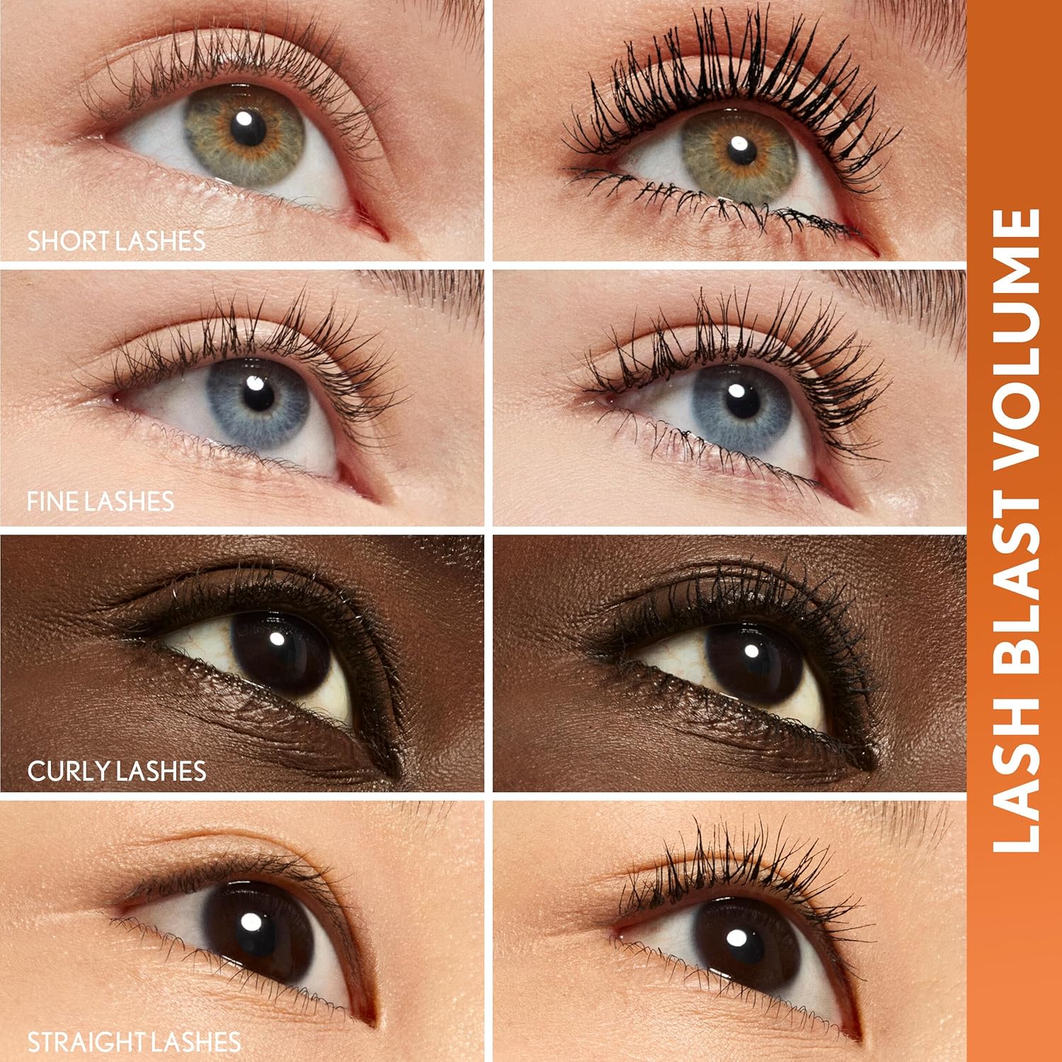 COVERGIRL Lash Blast Volume Mascara, Long-Wearing, Smudge-Proof, Cruelty Free - Brown (Pack of 1)