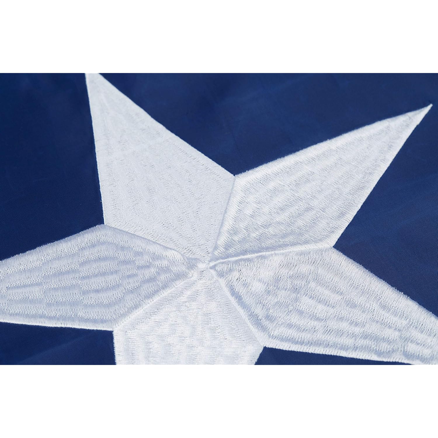 Homissor State Of Texas 3X5 Feet Flag - Embroidered Sewn Tx Flags Heavy Duty Outdoor Nylon Flags Vivid Color - Brass Grommets And 4 Stitch Hemming