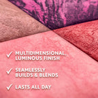COVERGIRL TruBlend Skin Enhancer Baked Luminous Blush, with Hyaluronic Acid & White Rose Extract, Blends Seamlessly - 430 Berry Punch (Berry with Fuchsia Swirls)