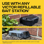 Victor Fast-Kill Bait Blocks Ii, 86-Count Rat And Mouse Poison Bait Blocks | Indoor And Outdoor Rodent Control, Eliminate Norway Rats, Roof Rats, & House Mice, Rodent Killer, 4Lb Bag, M904B
