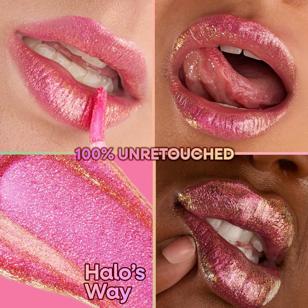 Wet N Wild Chameleon Chrome Lip Foil, Bold Light-Reflecting Pigments, Multidimensional Shine, Non-Sticky Smooth Formula,Vegan & Cruelty-Free - Halo'S Way