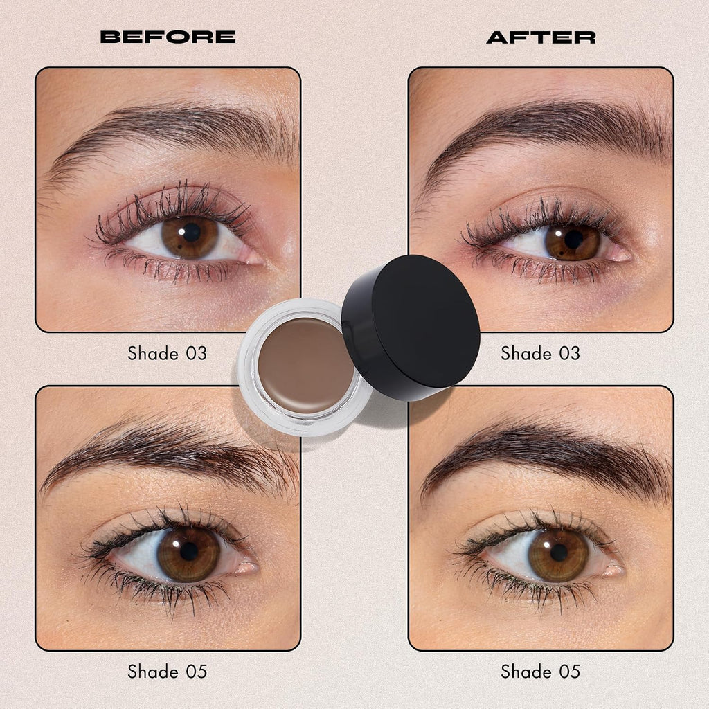 Milani Stay Put Brow Color - Dark Brown (0.09 Ounce) Vegan, Cruelty-Free Eyebrow Color That Fills And Shapes Brows