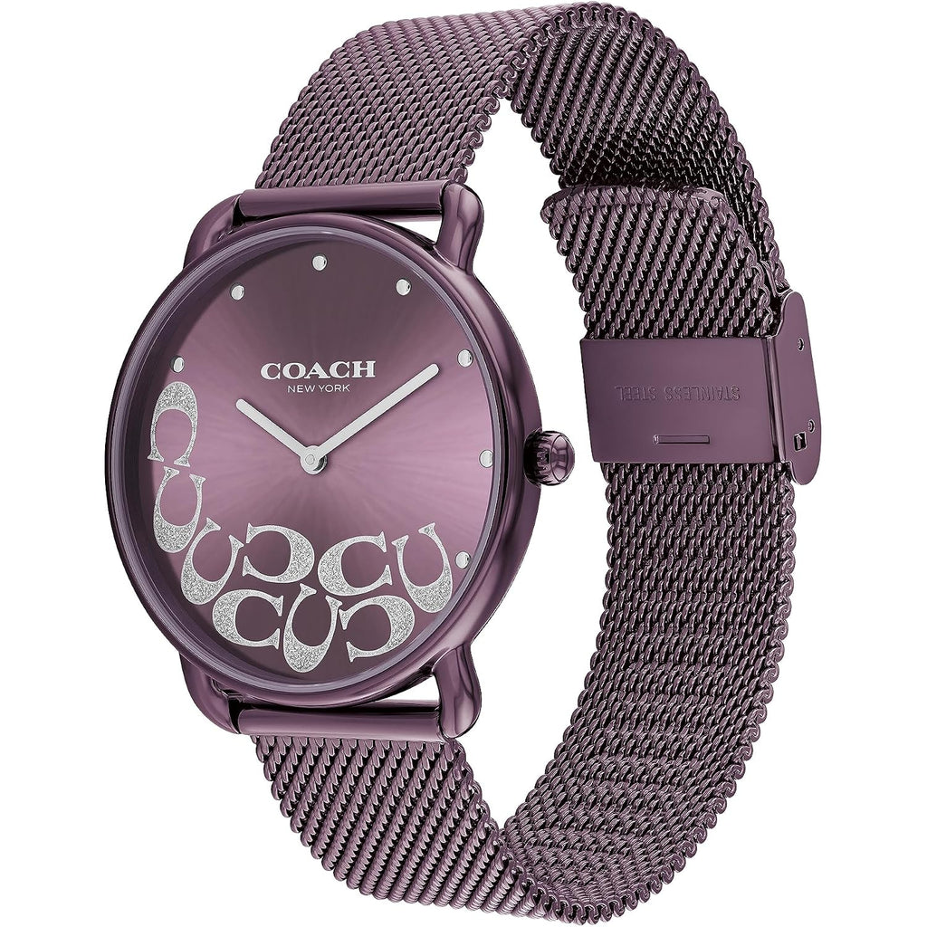 Coach Elliot Women'S Watch | Sleek Design With Scatter C'S | Timeless Style For Any Occasion | Gift For Her | Water-Resistant