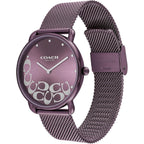 Coach Elliot Women'S Watch | Sleek Design With Scatter C'S | Timeless Style For Any Occasion | Gift For Her | Water-Resistant