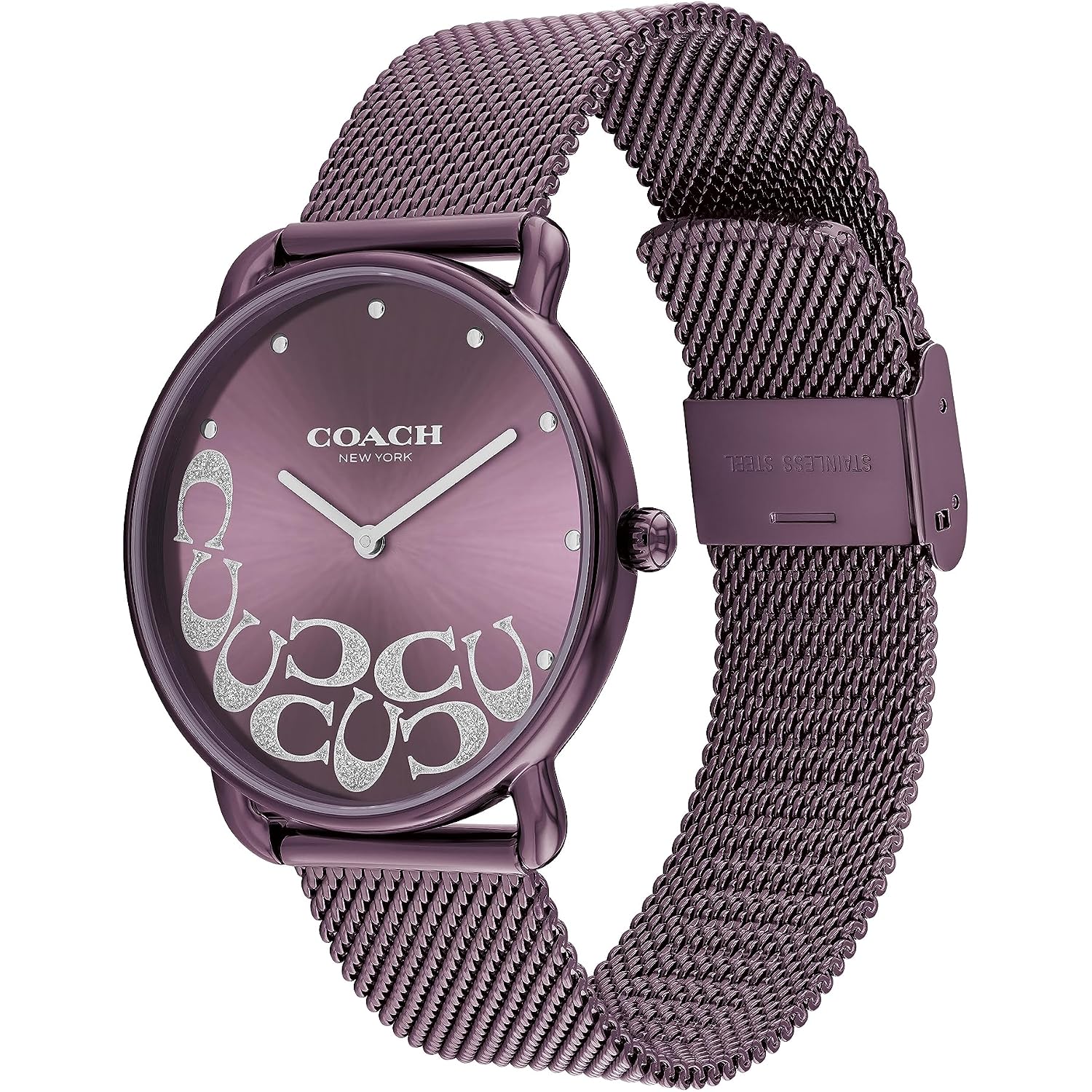 Coach Elliot Women'S Watch | Sleek Design With Scatter C'S | Timeless Style For Any Occasion | Gift For Her | Water-Resistant