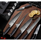 16 Pieces Knife Set, Knife Block Set In Powder Steel, Ultra Sharp Kitchen Knives Set, High Hardness Japanese Knife Set With Ergonomic Pakkawood Handle, Chef Knives Set For Kitchen Cooking