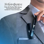 Y by Yves Saint Laurent for Men 0.33 oz Eau de Parfum Travel Spray Refillable
