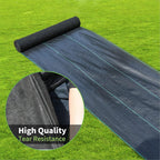 4Ftx100Ft Weed Barrier Landscape Fabric Heavy Duty, 3.2Oz Weed Barrier Fabric, Easy Setup Woven Garden Weed Fabric Landscaping Fabric