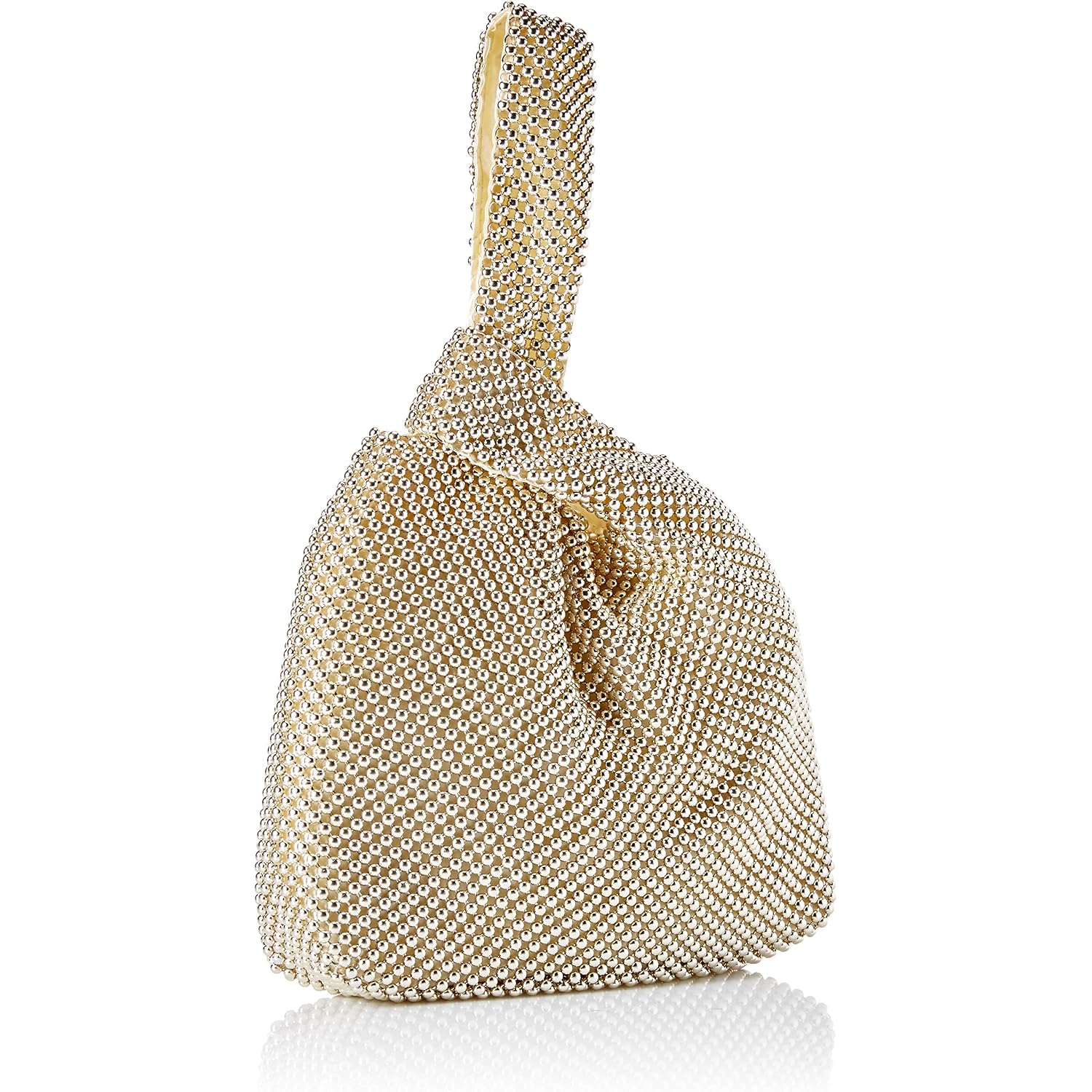 Jessica Mcclintock Womens Logan Mesh Pouch Evening Bag