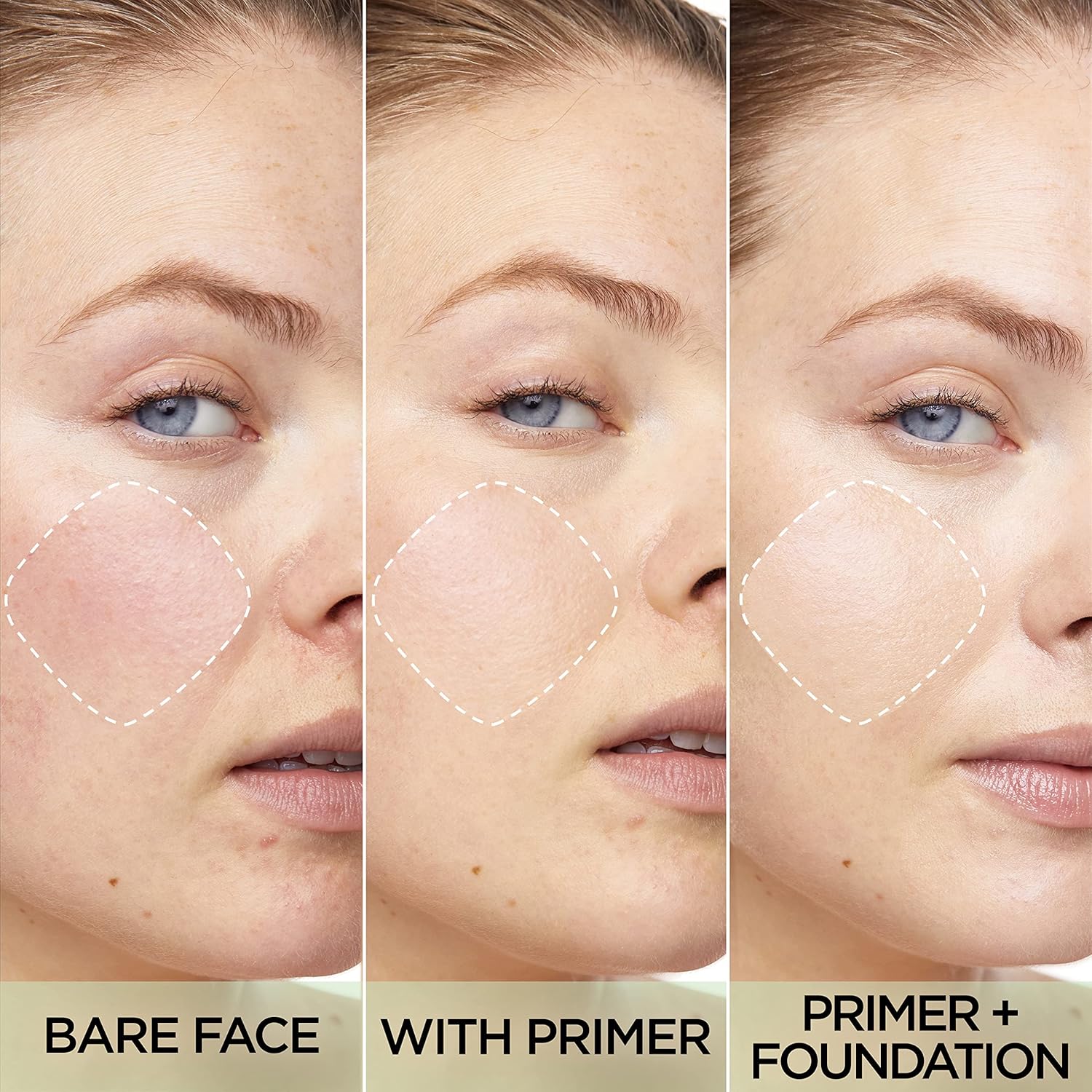 L'Oreal Paris Prime Lab Up to 24H Redness Eraser Face Primer Infused with Niacinamide to Reduce Face Redness and Extend Makeup Wear, 1.01 Fl Oz