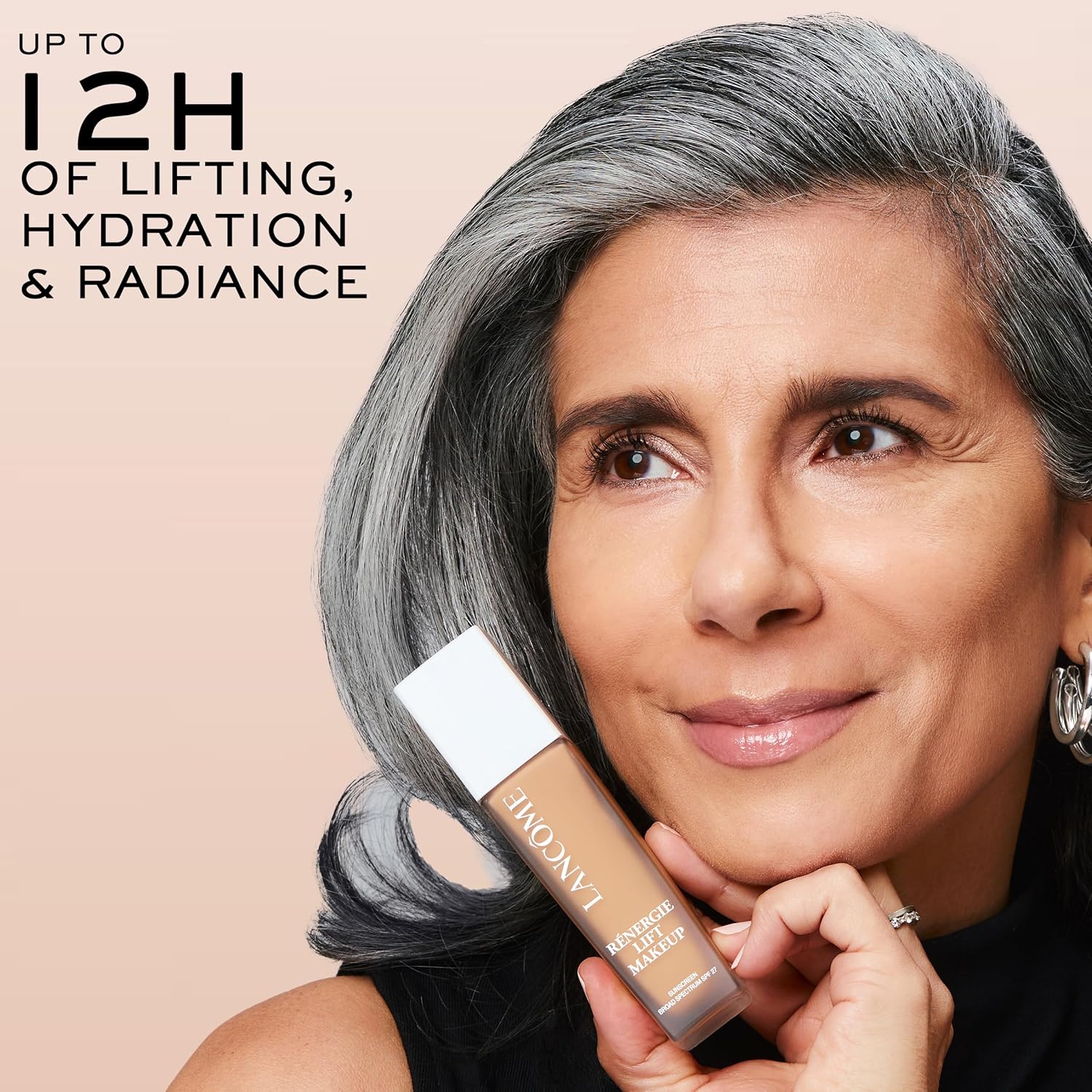 Lancôme Renergie Lift Makeup Foundation - Lightweight & Hydrating Formula, Medium-Full Coverage, SPF 27, Anti-Aging, Lifting & Firming, Up to 12H Wear