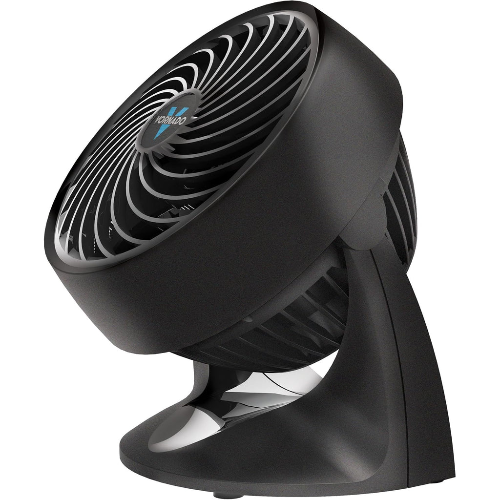Vornado 133 Small Room Air Circulator Fan, 2 Speeds, Adjustable Head, Table Fan For Desk, Nightstand, Black
