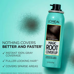 L'Oreal Paris Magic Root Cover Up Gray Hair Spray, 100% Gray Hair Coverage with Buildable, Lightweight, Transfer-Resistant, and Temporary Formula, Ammonia-Free, Dark Blonde, 2 oz (1 Count)