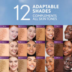 Covergirl Simply Ageless Skin Perfector Essence Foundation, 20 Light, Tinted Skincare Makeup Hybrid, Sheer Tint, Radiant Finish, Glowy Finish, Vegan Formula, 1.0Oz