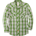 Dubinik® Pearl Snap Shirts For Men Long Sleeve Western Shirt For Men'S Vintage Casual Plaid Cowboy Country Button