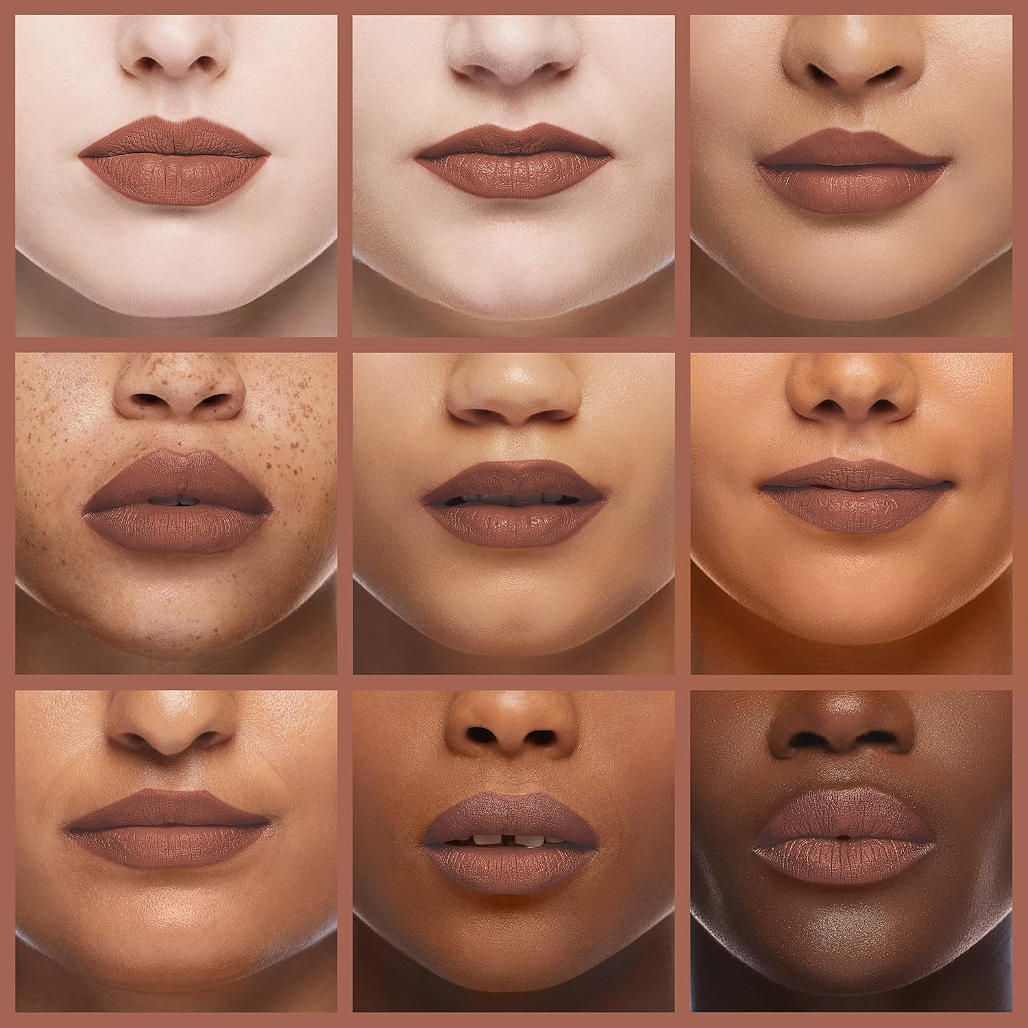 Palladio Lip Stain, Hydrating and Waterproof Formula, Matte Color Look, Longlasting All Day Wear Lip Color, Smudge Proof Natural Finish, Precise Chisel Tip Marker, Mocha Cream