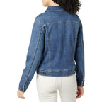 Amazon Essentials Women'S Regular-Fit Denim Jean Jacket (Available In Plus Size)