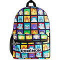 Pokemon Backpack For Kids Teens Pikachu Anime School Bag Daypack Backpacks For Daycare Sports School Supplies Gifts For Kids (Multi)