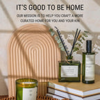 Craft & Kin Premium Santal Woods Room Spray – Long-Lasting Air Freshener For Home – Natural Essential Oil Linen & Pillow Spray – Odor Eliminator Aroma Mist For Bedroom & Washroom – 6.76 Oz
