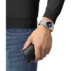 Tissot Men'S Prx 316L Stainless Steel Case Dress Watch Grey T1374101104100