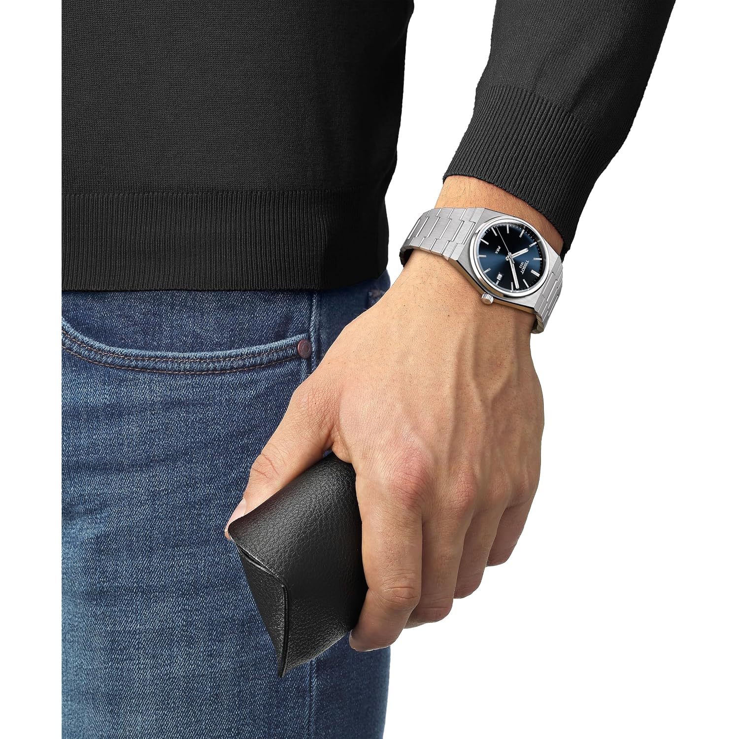 Tissot Men'S Prx 316L Stainless Steel Case Dress Watch Grey T1374101104100