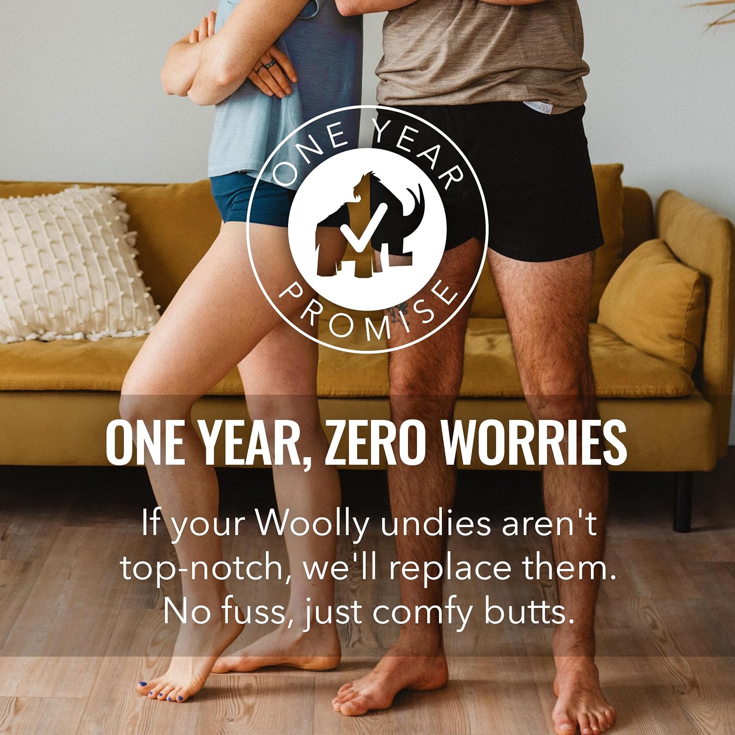 Men'S Merino Boxers By Woolly | Rws Certified | Soft, Stink Free, Seattle Designed
