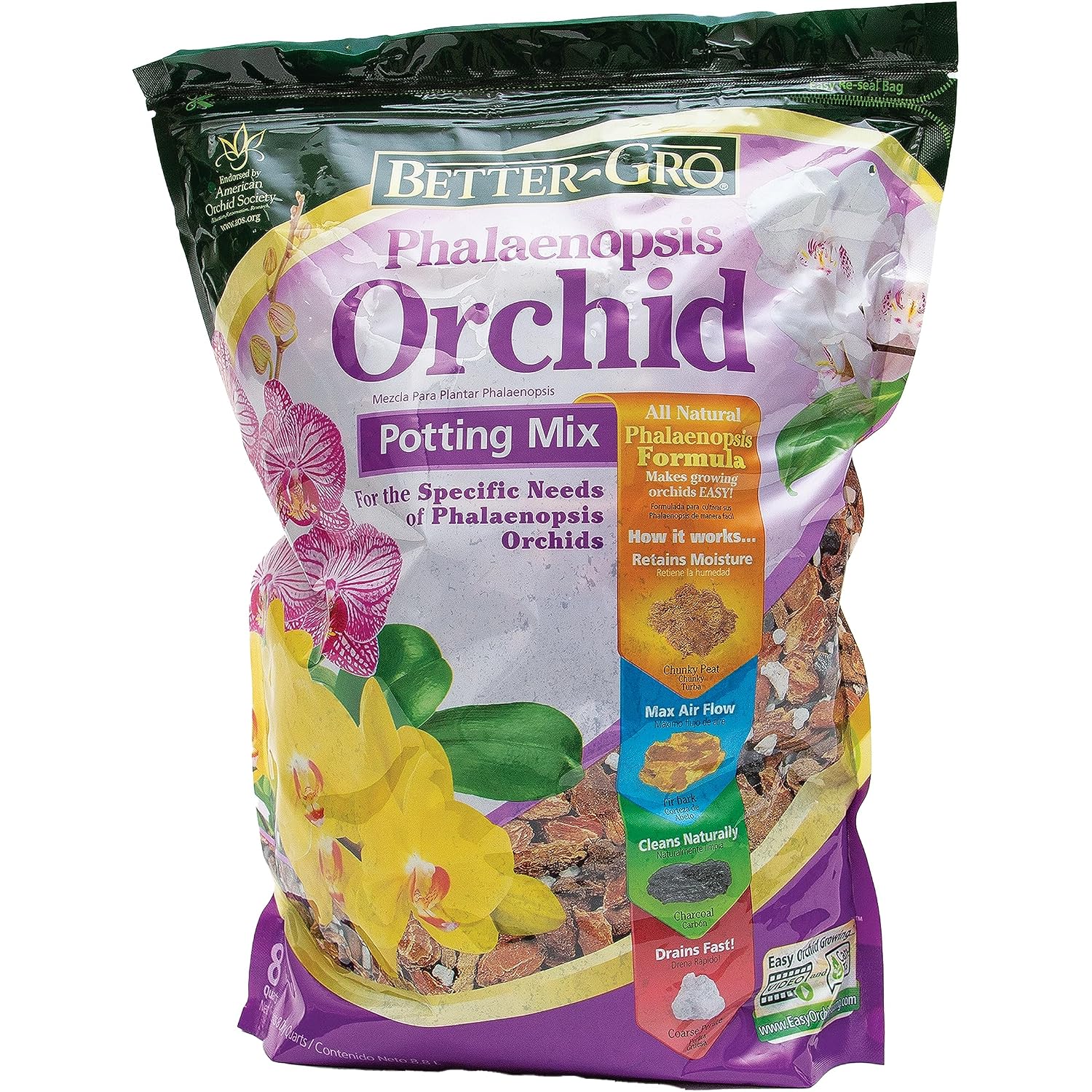 Sun Bulb 5011 Better-Gro Phalaenopsis Mix, 8 Quarts