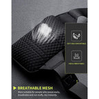 Peicees Mini Crossbody Sling Bag Dual Pocket Water Resistant Running Phone Holder Chest Shoulder Bag For Men Women Travel Gym