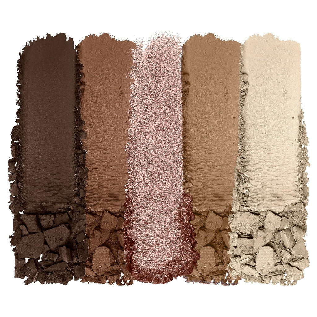 Wet N Wild Color Icon Eyeshadow Makeup 5 Pan Palette, Matte, Shimmer, Metallic, Long Wearing, Rich Buttery Pigment, Cruelty Free - Walking On Eggshells