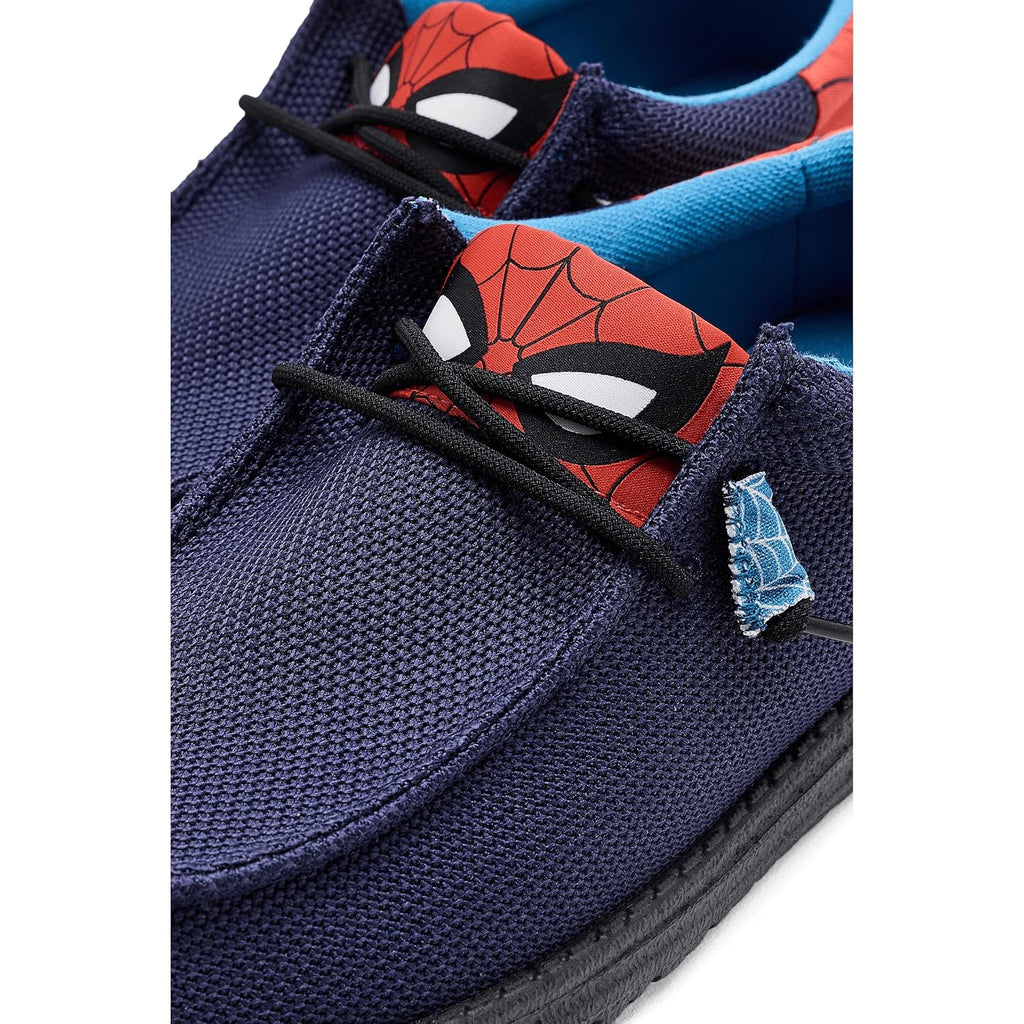 Heydude Men'S Wally Funk Spiderman Slip On Shoe | Lightweight Loafer | Flexible Sole | Easy On Fit