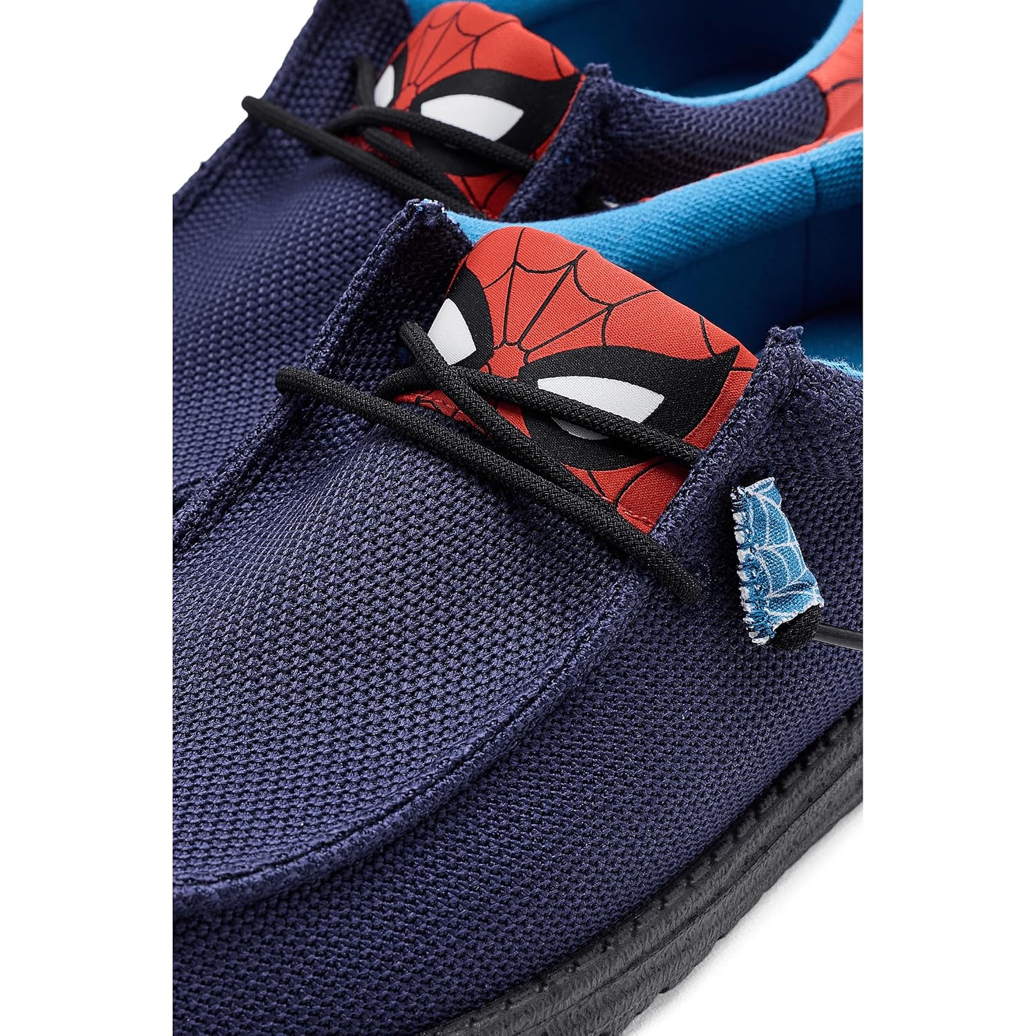 Heydude Men'S Wally Funk Spiderman Slip On Shoe | Lightweight Loafer | Flexible Sole | Easy On Fit