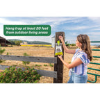 Rescue! Big Bag Fly Trap – Disposable, Outdoor Use - 2 Traps