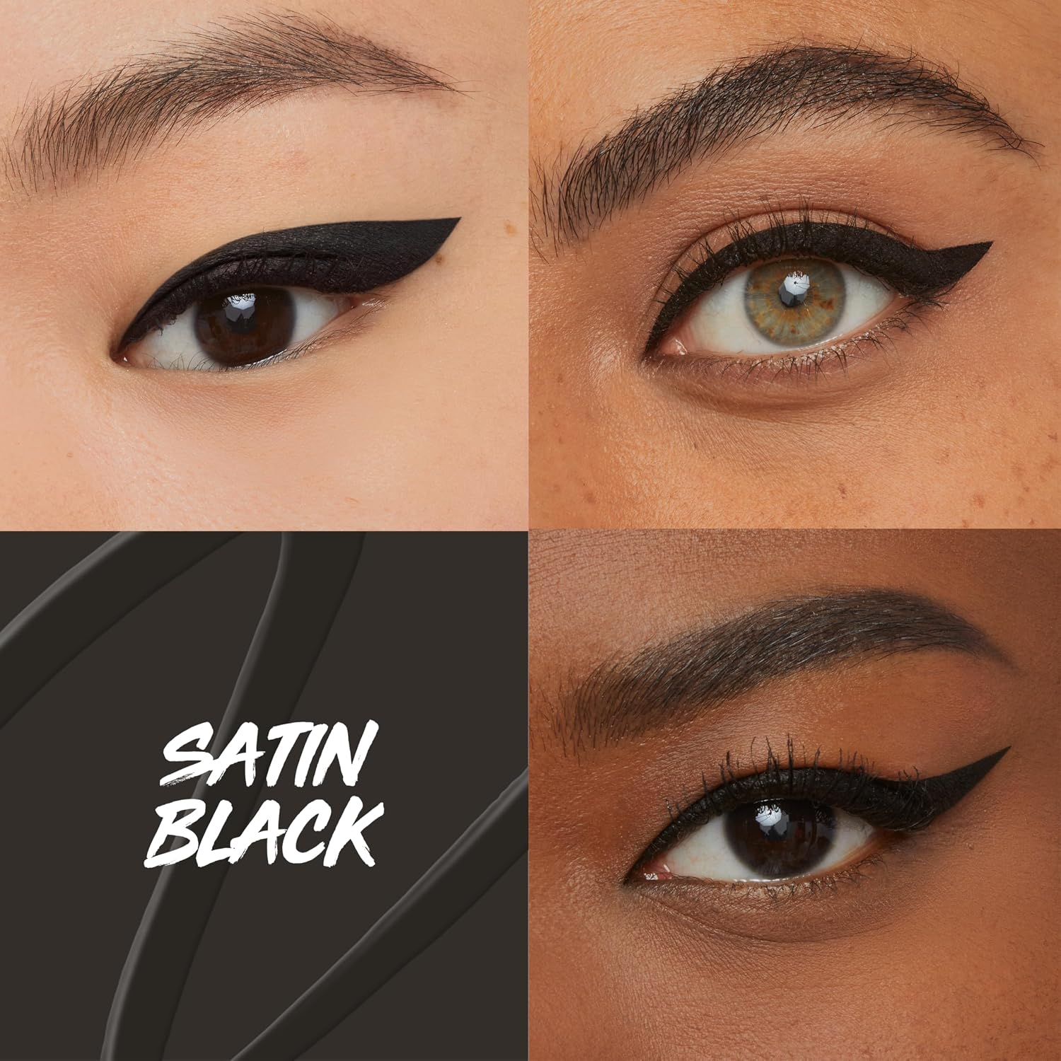 Maybelline Eyestudio Master Precise All Day Waterproof Liquid Eyeliner Makeup, Black, 1 Count (Packaging May Vary)