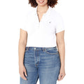 Women's 5-Button Short Sleeve Breathable 100% Cotton Polo Shirt