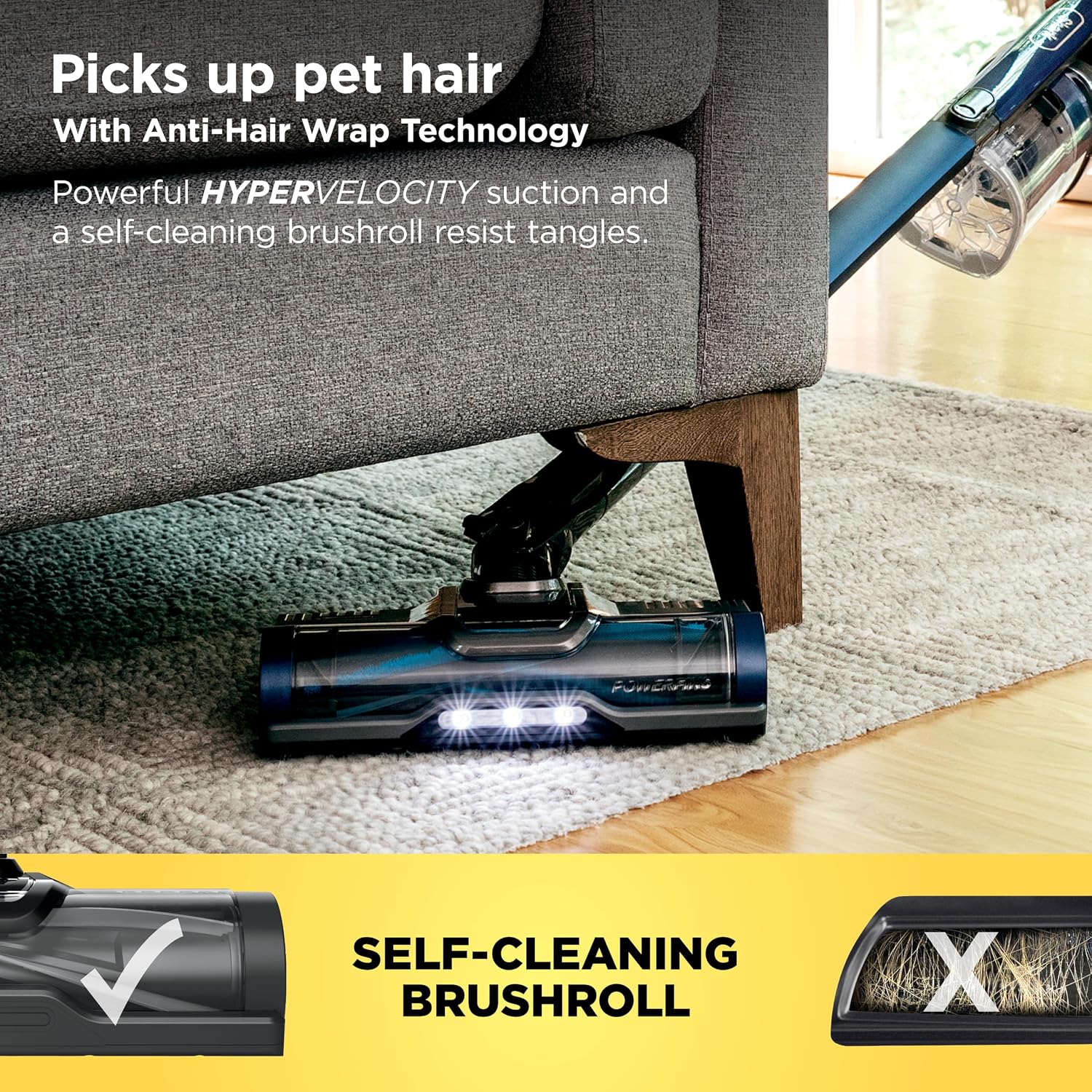 Shark Cordless Vacuum Cleaner - Blue - Iz363Ht