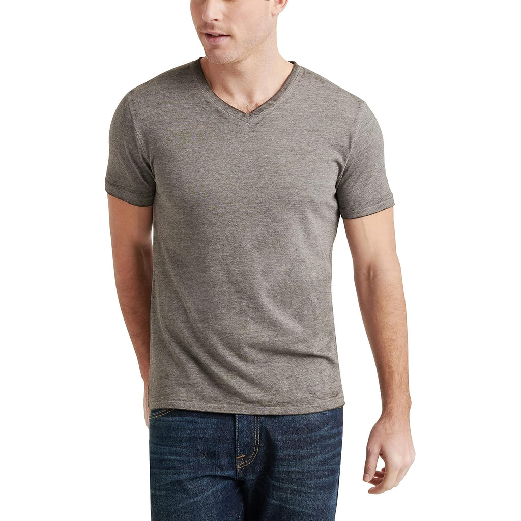 Lucky Brand Men'S Venice Burnout V Neck Tee