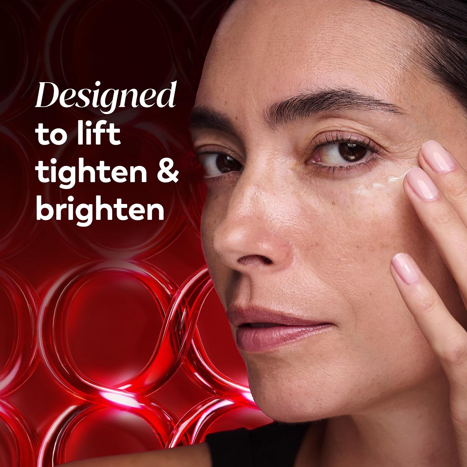 Olay Regenerist Under Eye Cream Roller, Eye Wrinkle Cream, Crows Feet & Bags Treatment, Anti-Wrinkle, Anti-Aging Serum, Fragrance-Free, Hexa-Repair Peptide & Bakuchiol, 0.7Oz