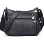 Crossbody Purse for Women Ladies Soft PU Leather Shoulder Bag Medium Roomy Handbag Fashion Tote Top Handle Satchel