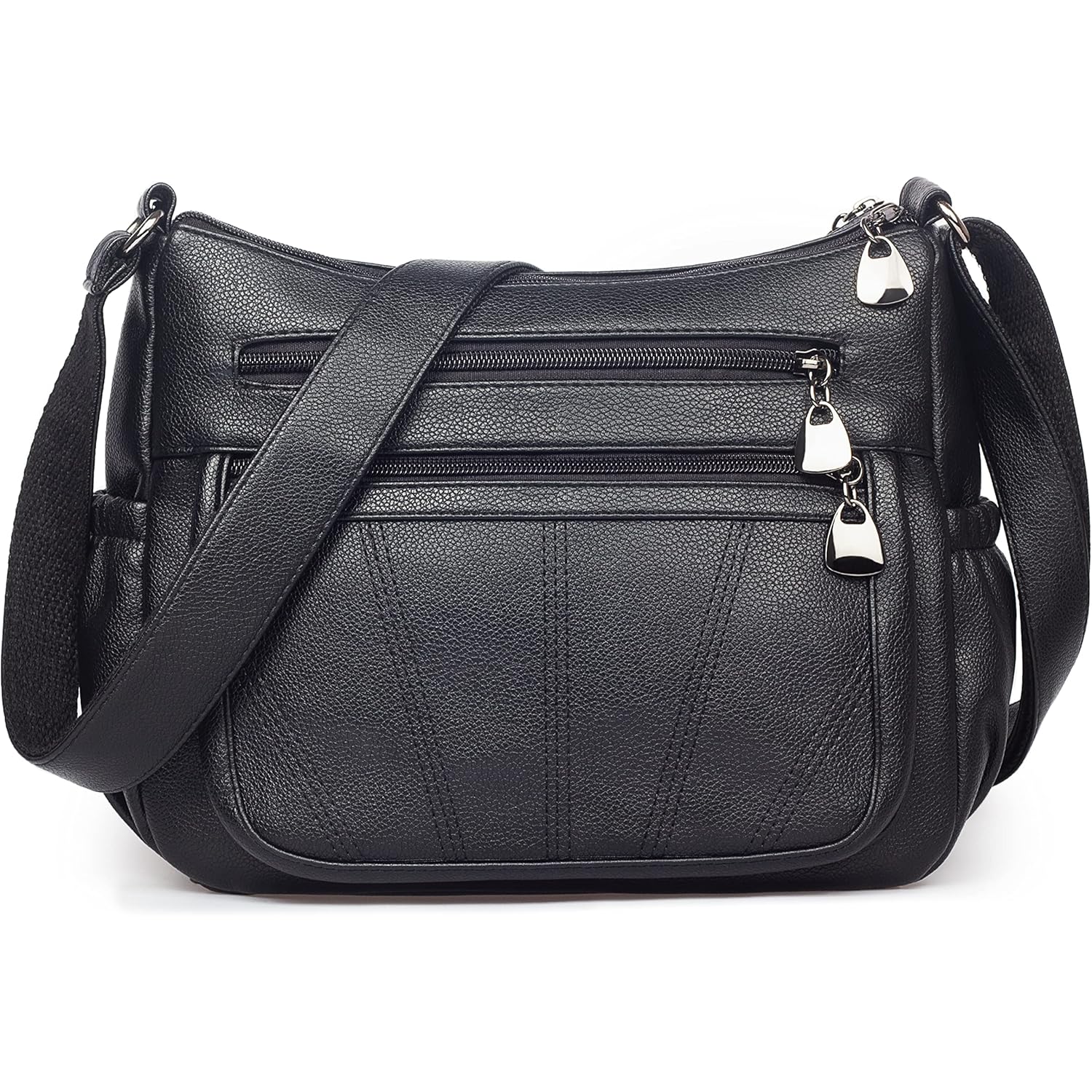 Crossbody Purse for Women Ladies Soft PU Leather Shoulder Bag Medium Roomy Handbag Fashion Tote Top Handle Satchel