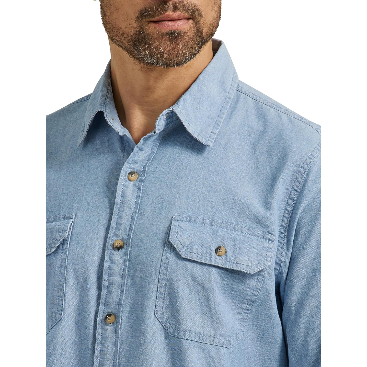 Wrangler Authentics Men'S Long Sleeve Classic Woven Shirt