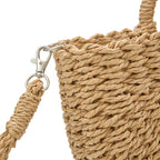 Summer Straw Beach Tote Bag For Women,Crossbody Bags Boho Purse,Handmade Straw Rattan Woven Handbag For Travel 2026